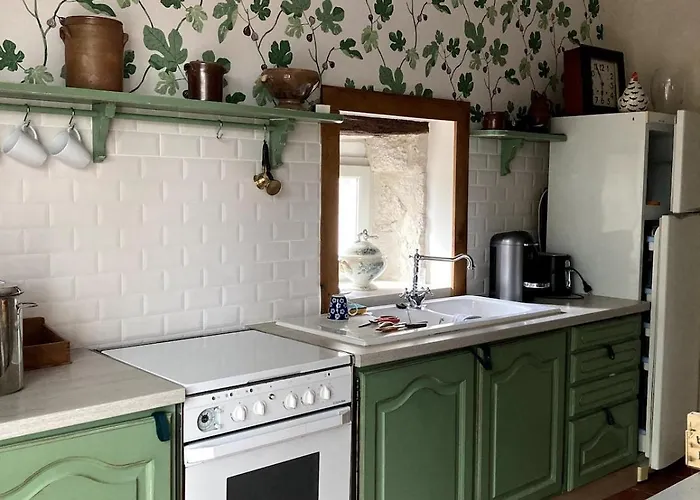 Apartman Charming Country With Fireplace Gasques